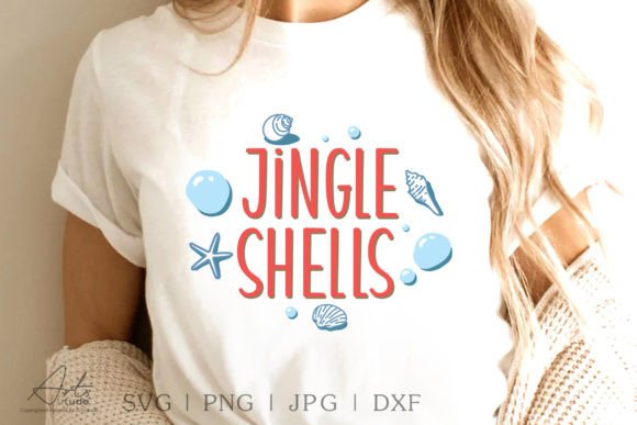 Designing the Ultimate Summer Christmas Shirt with Jingle Shells Christmas in July PNG