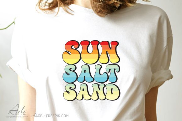 Embrace the Coast with SUN SALT SAND Summer SVG and Beach Life PNG Designs