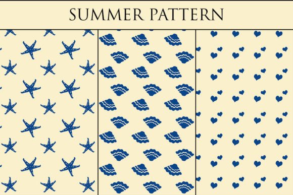 Summer Seamless Pattern: Beach Vibes for Every Project
