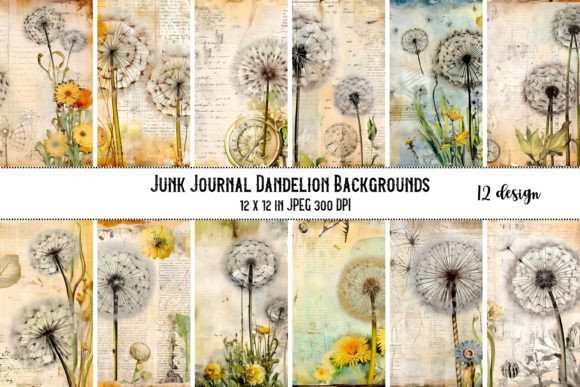 Vintage Dandelion Scrapbook Papers: A Strategic Asset for Creative Operations