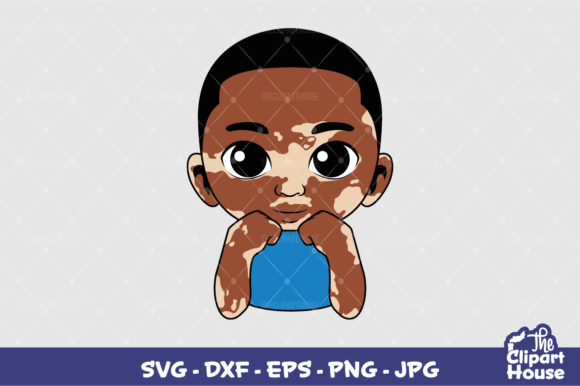 Vitiligo Black Boy: A Versatile Design for Creative Projects and Meaningful Representation