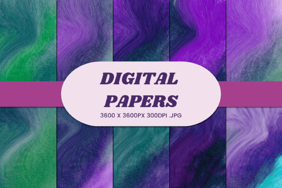 Watercolor Abstract 55 Digital Paper for Creative Projects